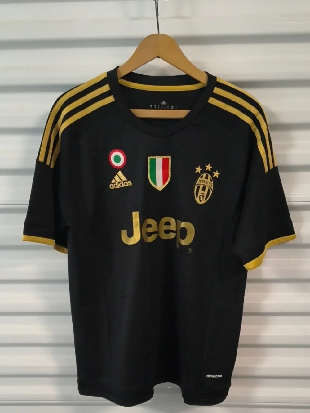 2015-2016 Adidas Juventus Dybala#21 Soccer Jersey M